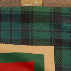 VIANOČNÝ OBRUS CHERRY 85X85 CM VZOROVANÁ