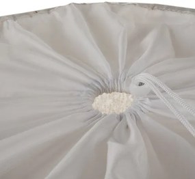 Kruzzel 22013 Kôš na hračky šedá s potlačou