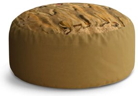 Taburet Circle surikaty, žltá