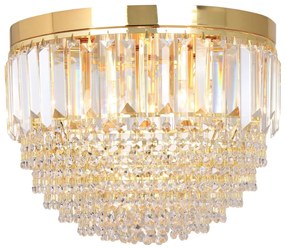 Zuma Line FC19003/5 - Stropné svietidlo CHARLOTTE 5xE14/40W/230V pr. 40 zlatá