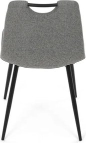Jedálenská stolička sivá DCL-V2017 GREY2