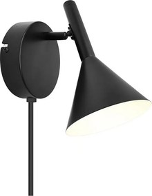Nordlux - Nástenné svietidlo KELVIS 1xGU10/12W/230V čierne