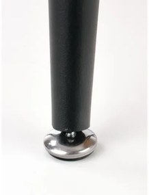 SADA 2x Odkladací stolík NICEA pr. 40/60 cm zlatý dub/čierna