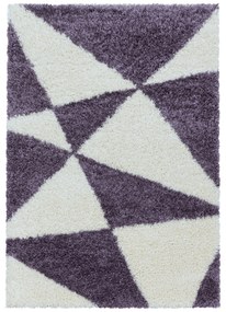 Ayyildiz Kusový koberec TANGO 3101, Lila Rozmer koberca: 140 x 200 cm