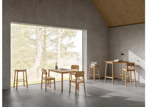 Jídelní židle BARLOW z masivu dub přírodní