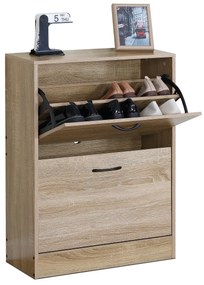 Botník s priehradkami G1014 OAK, dub