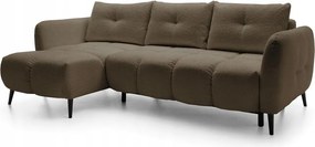 Rohová sedacia súprava Odysea (L) (béžová čierna)