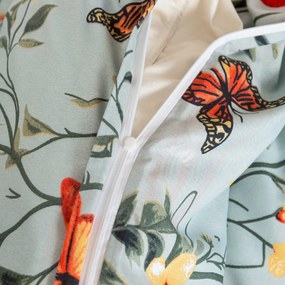 Obliečka na vankúš z mikrovlákna MONARCH WINGS 50x70 cm, svetlomodrý