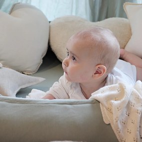 Bambusová prikrivka vanilka 80×100 cm