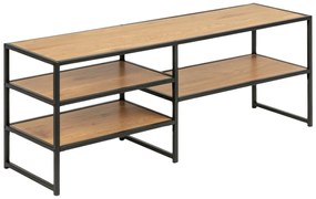 Actona TV stolík Seaford 120 - dub divoký / čierna