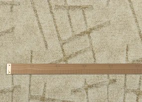 Koberce Breno Metrážny koberec NICOSIA 33, šíře role 400 cm, béžová