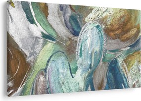 Obraz - Abstraktné maľba postavy (90x60 cm)