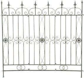 Mriežka na popínavé rastliny Mangold - 115 x 125 cm - Zelená antik