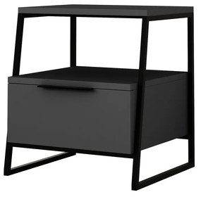 Nočný stolík Pal Anthracite