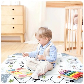 Edukačná podložka 110 x 100 cm Ricokids 7350 - králik