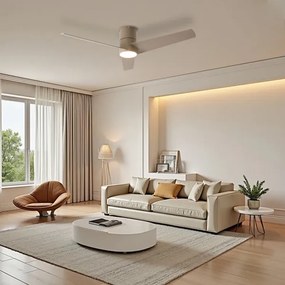 ZEVENTI - LED stropný ventilátor BARROSA LED/18W/230V Wi‑Fi Tuya + diaľkový ovládač