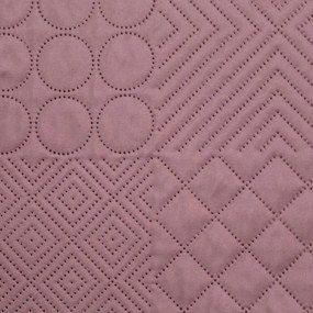 Dekorstudio Moderný prehoz na posteľ BONI5 ružový Rozmer prehozu (šírka x dĺžka): 170x210cm