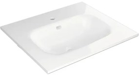 Nábytkové umývadlo Jungborn SEDICI 61 x 51,5 cm lesklá biela FR01011