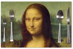 Sablio Prestieranie Mona Lisa - Leonardo da Vinci: 40x30cm