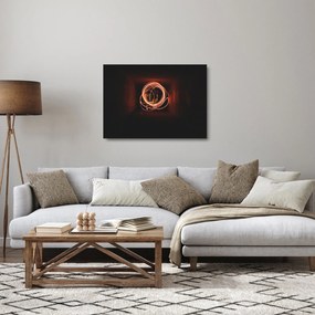 Sklenený obraz - čiary v tuneli (70x50 cm)