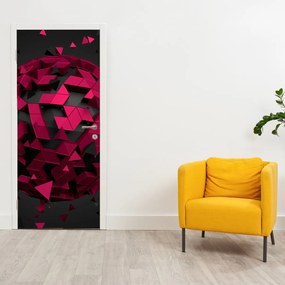 Fototapeta na dvere - 3D abstrakcia (95x205cm)