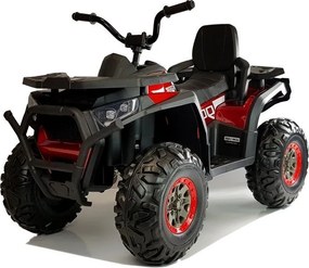 LEAN CARS Nabíjateľná štvorkolka XMX607 Červená farba
