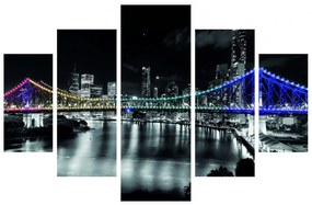 Viacdielny obraz Light Bridge 92 x 56 cm
