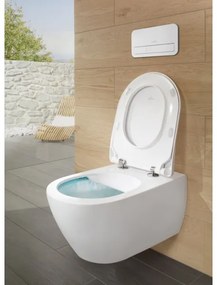 Villeroy & Boch 5614R2R1 - Závesné WC so sedátkom SoftClose SUBWAY keramika/biela
