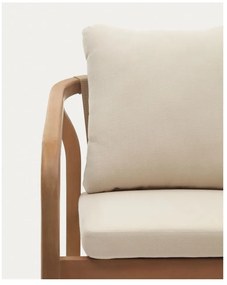 Jedálenská stolička v béžovo–prírodnej farbe v súprave 4 ks Malaret – Kave Home