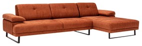 Rohová pohovka Mustang Small Right Orange