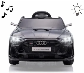 Elektrické autíčko Audi E-Tron Sportback 4x4 čierne