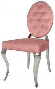(3264) MODERNO TEMPO luxusná štýlová stolička ružová