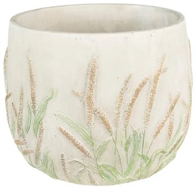 Cementový obal na kvetináč s skorocelom Plantain L - Ø23*18cm