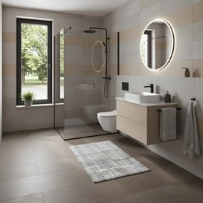 Multi-decor, Kúpeľňová predložka Belweder multi sivá, 50x80, šedá, kúpeľňa