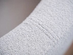 Tmavo béžové dizajnové kreslo ALPAH LOOP