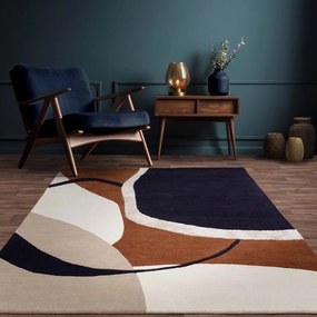 Ručne tkaný vlnený koberec v tehlovej farbe 200x300 cm Matrix – Asiatic Carpets