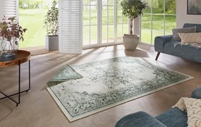 Obojstranný koberec Hanse Home Twin Supreme Borbon zelený / krémový