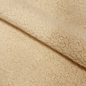 Metráž Baranček sherpa LIGHT - Hnedá karamelová svetlá