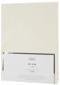 SATÉNOVÉ PRESTIERADLO DINA 100X200 CM, VÝŠKA 25 CM KRÉMOVÉ