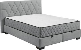 XXXLutz AMERICKÁ POSTEĽ, 160/200 cm, antracitová MID.YOU - Online Only spálne - 002220053809