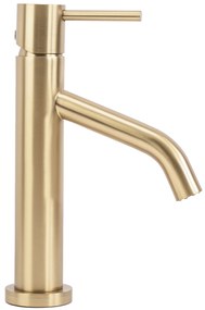 Rea Level, umývadlová batéria h-215, zlatá matná, REA-B6218