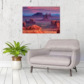 Sklenený obraz - Hunts Mesa (70x50 cm)