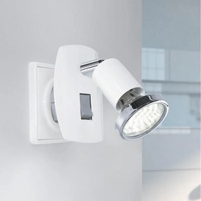 Eglo 902365 - LED svietidlo do zásuvky MINI 1xGU10/2,8W/230V biela