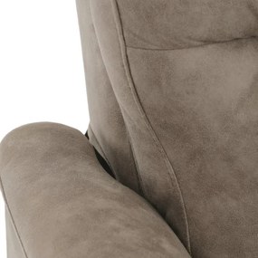 Polohovacie kreslo béžové, elektrické TV-L8904 LAN3