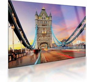 Sklenený obraz - Tower Bridge (70x50 cm)