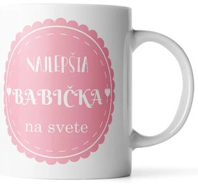 Sablio Hrnček Najlepšia babička - 890 ml - XXL