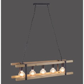 Leuchten Direkt 15685-79 - Luster na reťazi EDITH 5xE27/60W/230V