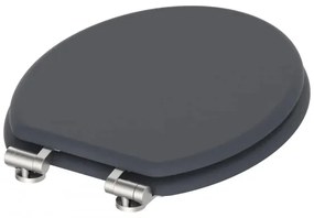 Schütte 80104 - WC sedadlo SPIRIT antracit SoftClose MDF drevo