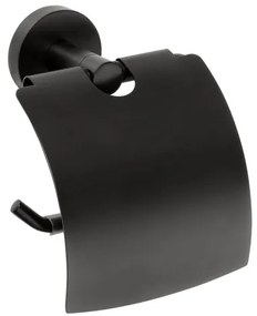 Držiak toaletného papiera Bemeta Noir čierna 104112010, 1 ks