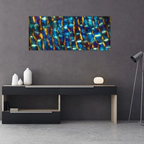Obraz - Bunková stena (120x50 cm)